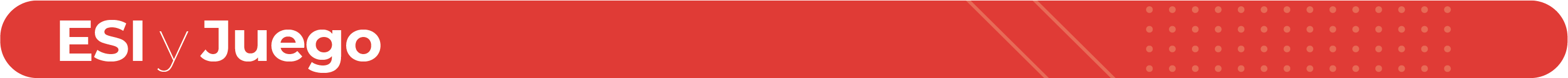 ESI y Juego